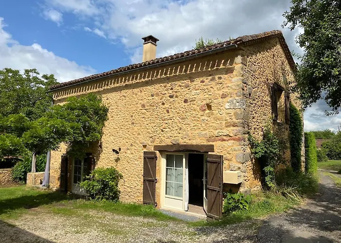 Сasa de vacaciones Ostal De Marcillac Avec Piscine - Petit Bois